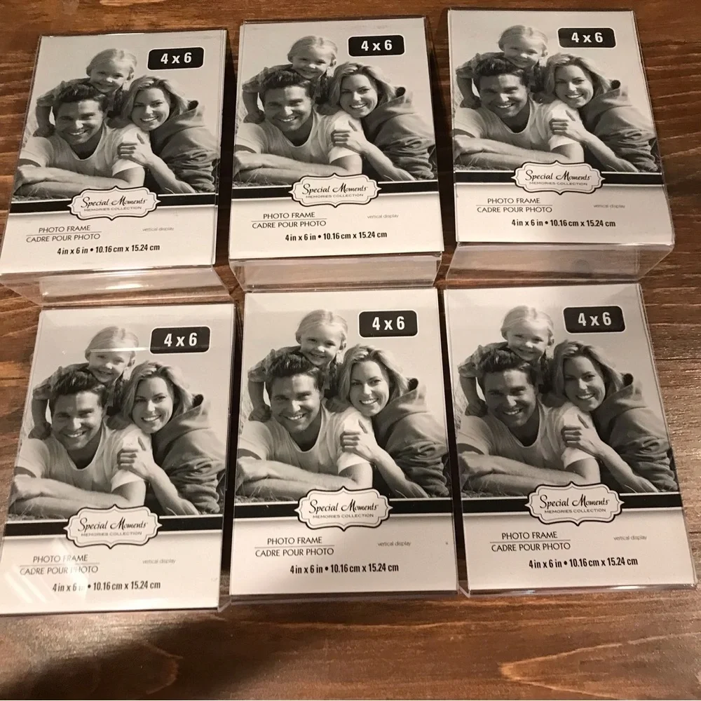 ▪️Set of 6 Acrylic Picture Frames